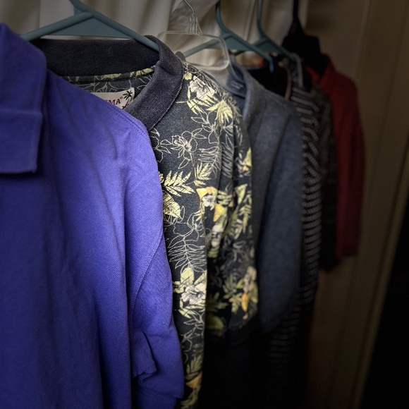 Men's Polo Collared Short Sleeve Shirt Bundle - Picture 8 of 8